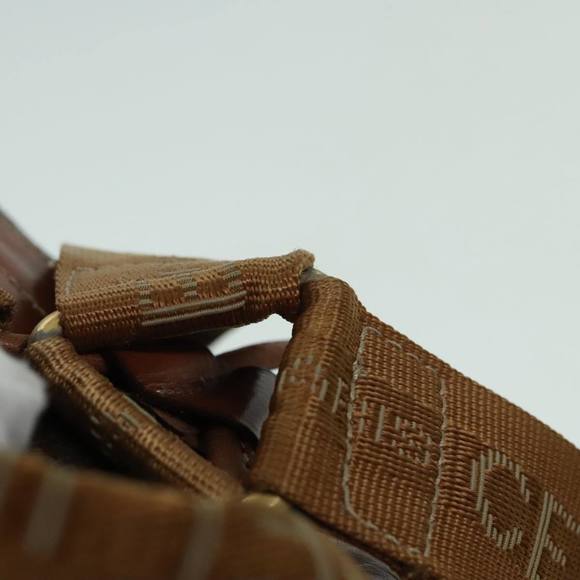 CELINE Macadam Canvas Backpack Brown Gold Auth ep5746 - Picture 10 of 16